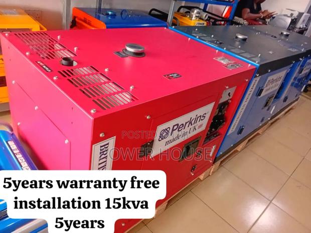 Zone Borealis 16500watts 15kva Diesel Generator 15kva Perkin · Photo 2