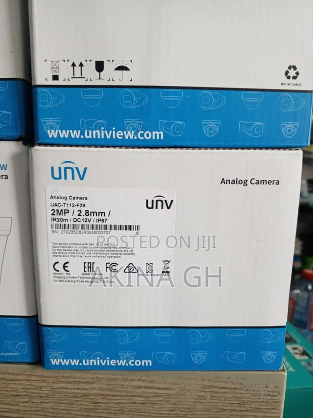 Unv 2mp Ir Bullet Analog Camera Uniview Uac-T112-F28 · Photo 4