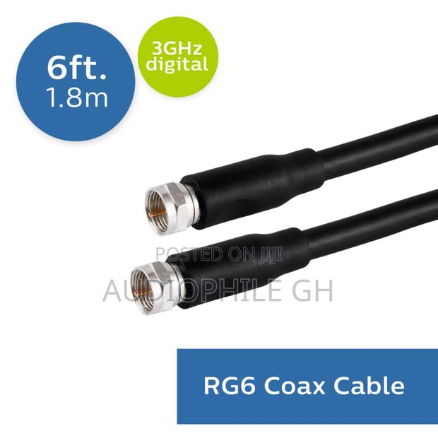 Philips 6ft. Rg6 Coaxial Cable photo 2