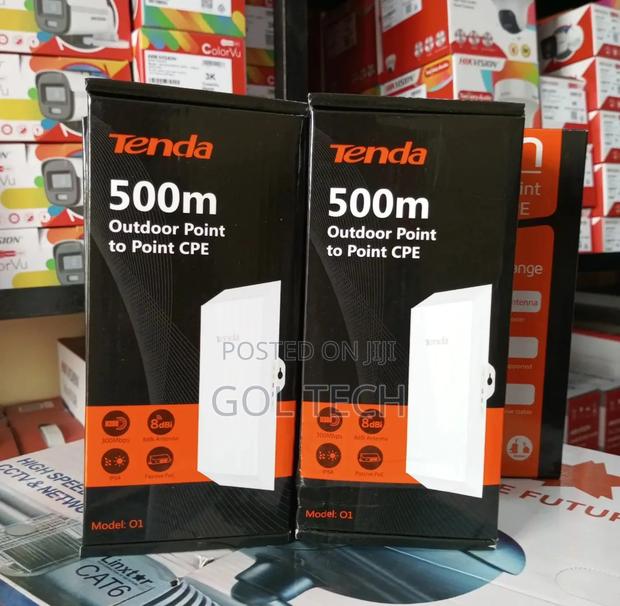 Access Point Tenda Cpe 500m Point to Point Radio Outdoor Ap Tenda · Photo 3