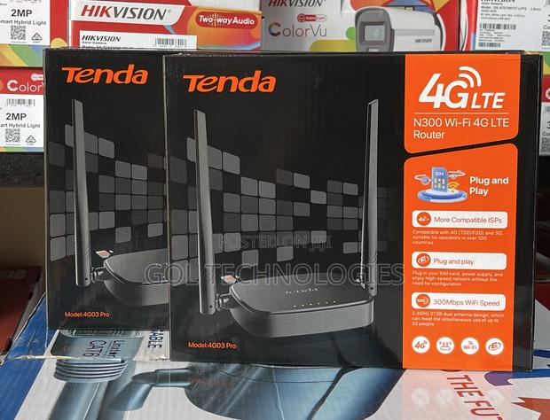 Tenda 4g Universal Sim Router N300 Wifi 4g Lte Router 4g03 · Photo 3