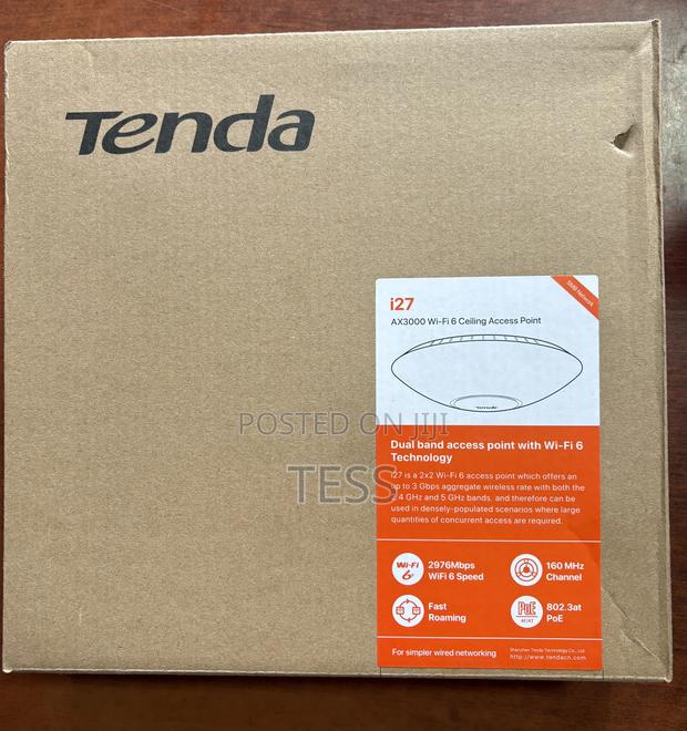 Tenda I27 Ax3000 Wi-fi 6 Ceiling Access Point Dual-band · Photo 3