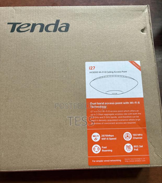 Tenda I27 Ax3000 Wi-fi 6 Ceiling Access Point Dual-band · Photo 4