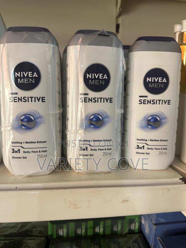 Nivea Men Sensitive Skin Shower Gel 250ml photo 2