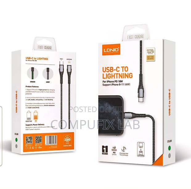 Usb C to Lightning Cable photo 2