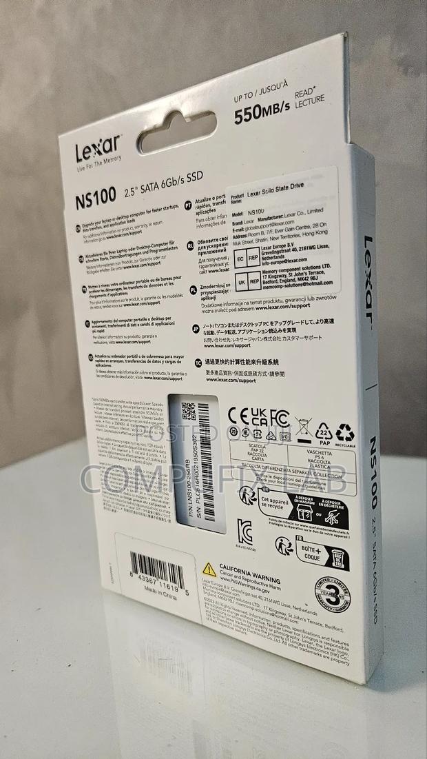 Lexar Ns100 2.5" Internal Sata Solid State Drive photo 2
