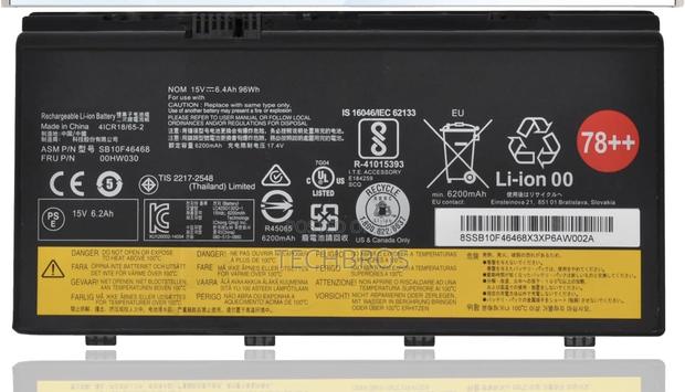 Lenovo 78++ For Thinkpad P70/P71 · Photo 2
