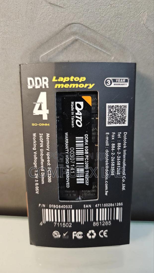 8gb Ddr 4 Laptop Ram 3200mhz photo 2