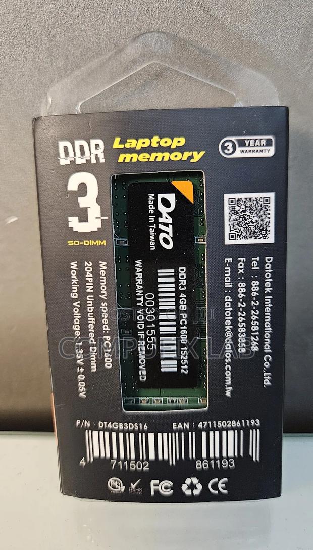 4gb Ddr3 Laptop Memory 1600mhz photo 2