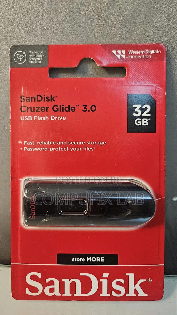 32gb Sandisk Cruzer Glide 3.0 Pendrive