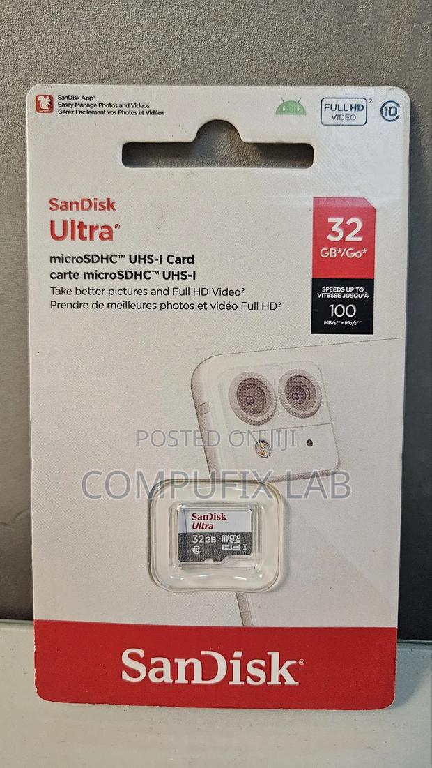 32gb Sandisk Ultra Microsdxc Card / Memory Card