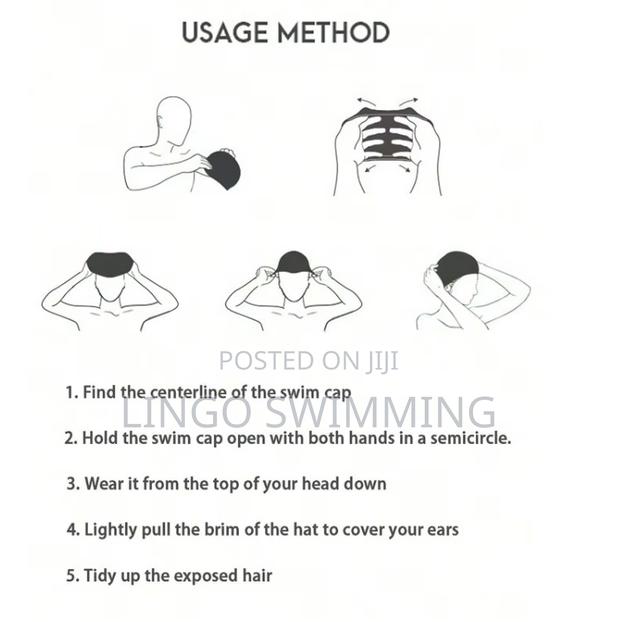 Swimming Cap Pink Xl photo 3