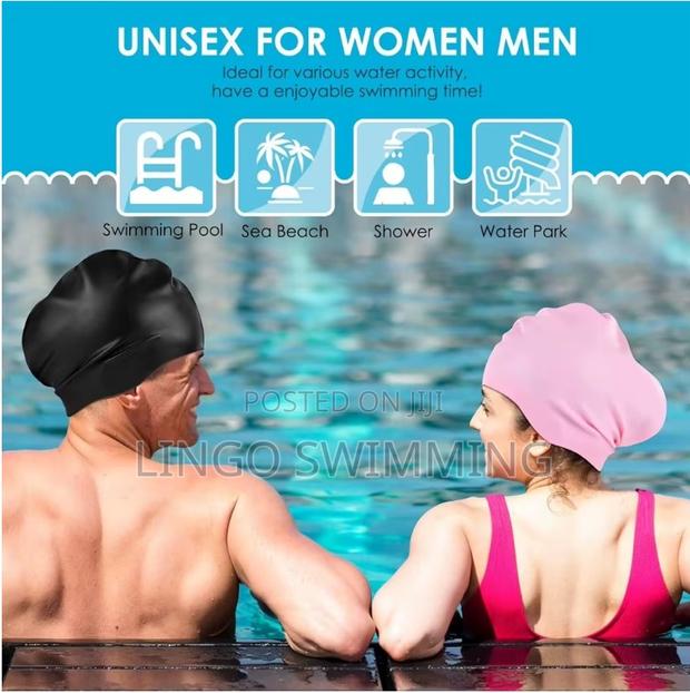 Swimming Cap, Adult's & Kid's 100% Waterproof photo 2