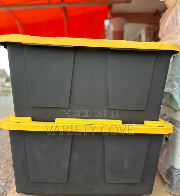 Green-Made Tote Containers(Black and Yellow) 27 Gallons photo 2