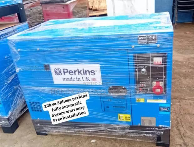 Energy Savvy 22kva Perkins 3phase Generator Fully Automatic · Photo 2