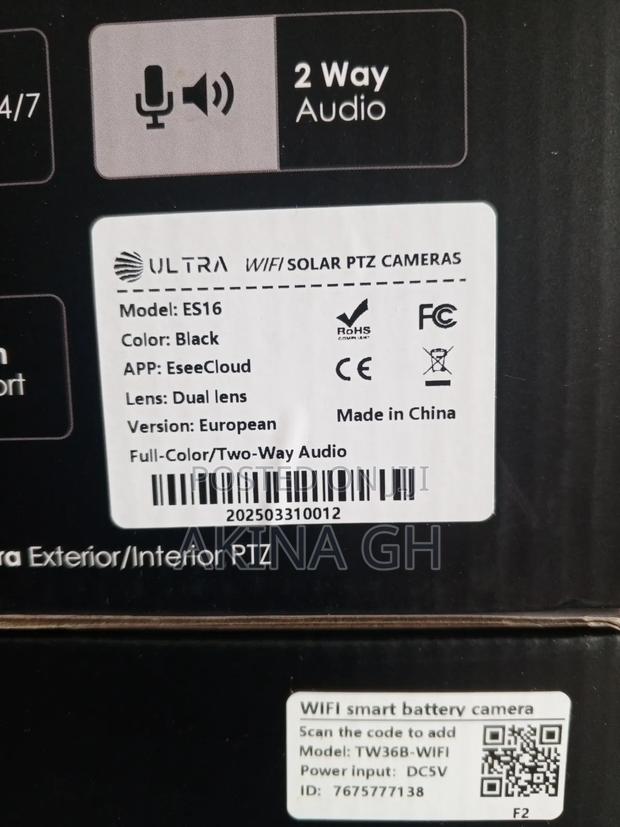 Ultra Full Color Ai Wifi Solar Dual Lens PTZ Camera · Photo 4