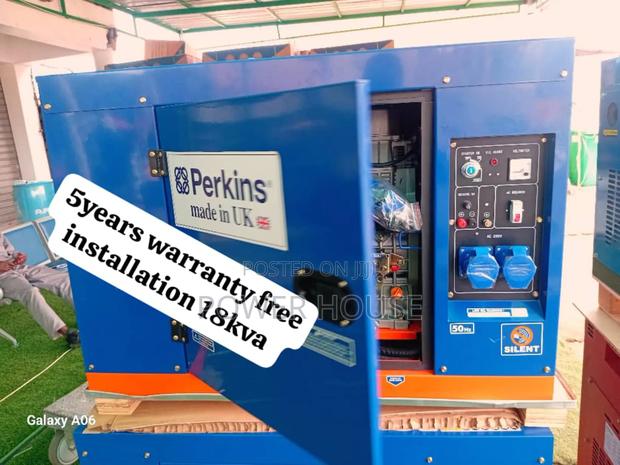 Ultimate Halo Matrix 18kva Generator 18kva Perkins Diesel · Photo 2