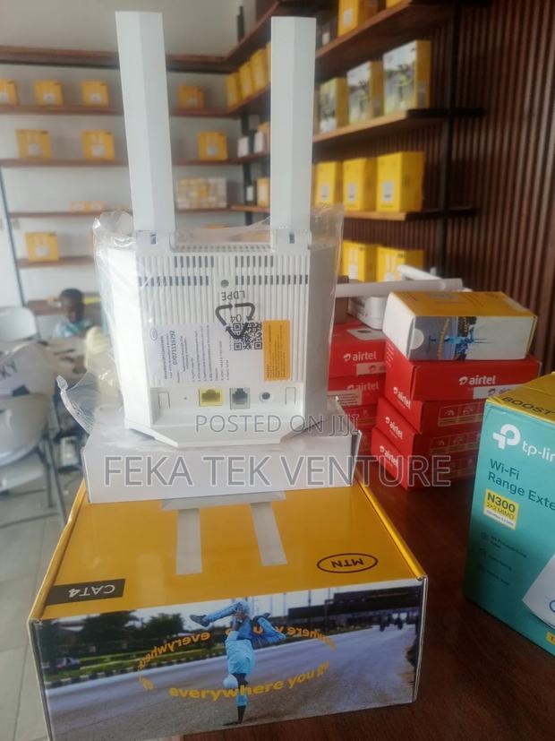 MTN 4g Universal Router + Free Power Bank · Photo 1