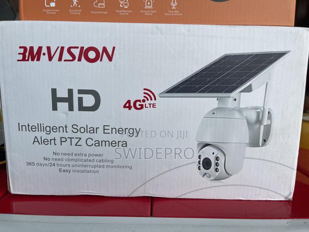 Ubox 5mp Hd 4glte Intelligent Solar Energy Alert PTZ Camera CCTV photo 2