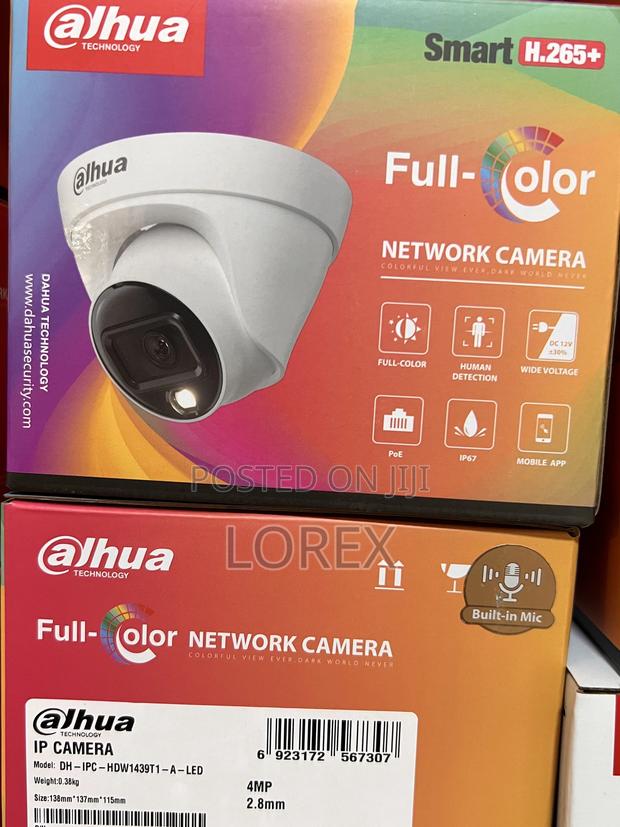 Dahua 4mp Ip Camera Full Color Audio Hdw1439t1-a-Led · Photo 4