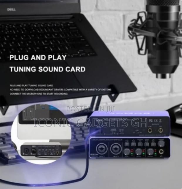 Uc202 Portable Audio Interface Sound Card Console photo 4
