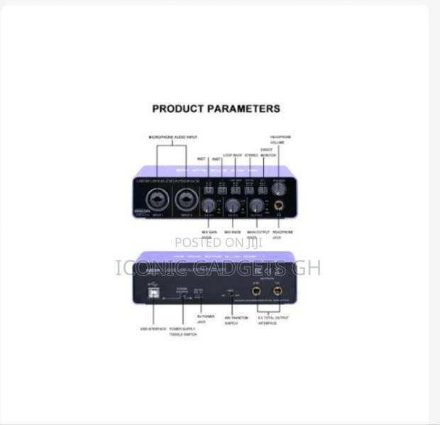 Uc202 Portable Audio Interface Sound Card Console photo 6
