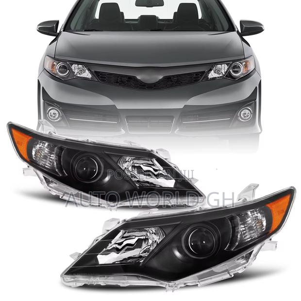 Toyota Camry Spider Smoke Black Headlights 2012-2014