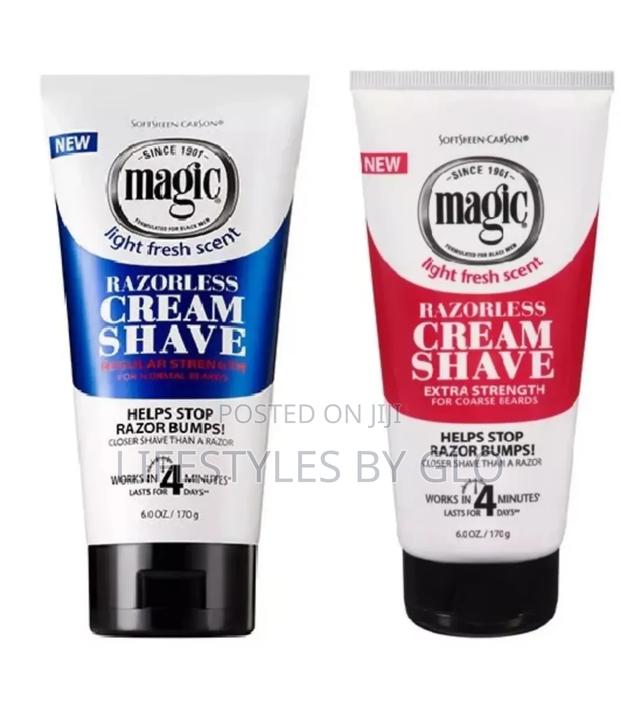 Magic Razorless Shave Cream (No More Razor Bumps)