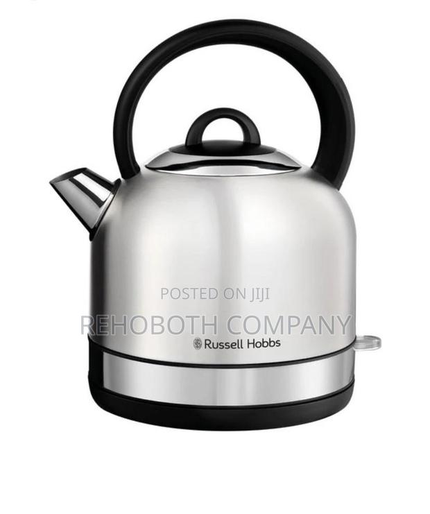 Russell Hobbs Dome Brushed Stainless Steel Kettle 1.5 Litres · Photo 4