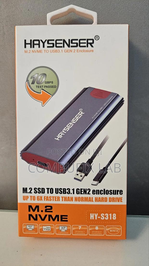 M.2 SSD to Usb 3.1gen2 Encloser