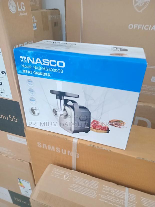 Nasco 800w Electric Meat Grinder, Stainless Steel Cones