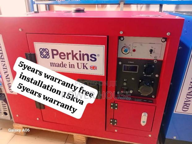 Lumina Astra Base 15kva 16500watts Diesel Perkins Generator · Photo 2