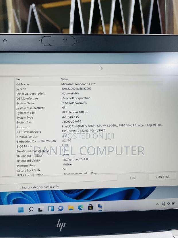 Laptop HP EliteBook 840 G6 8GB Intel Core I5 SSD 256GB photo 12