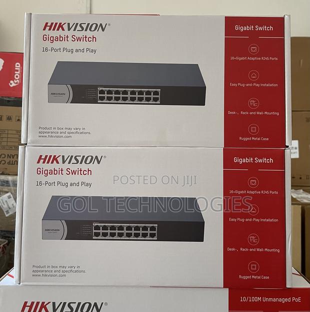 Hikvision 16port Gigabit Switch Ds-3e0516r-0 100/1000 · Photo 3