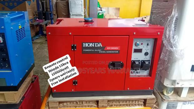 Power Waves Dynamics Honda 15kva 15000watt Diesel Generator · Photo 2