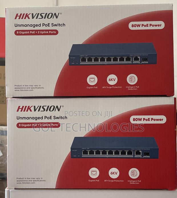 Hikvision Unmanaged Poe Switch Ds-3e0510p Ethernet Switch · Photo 4
