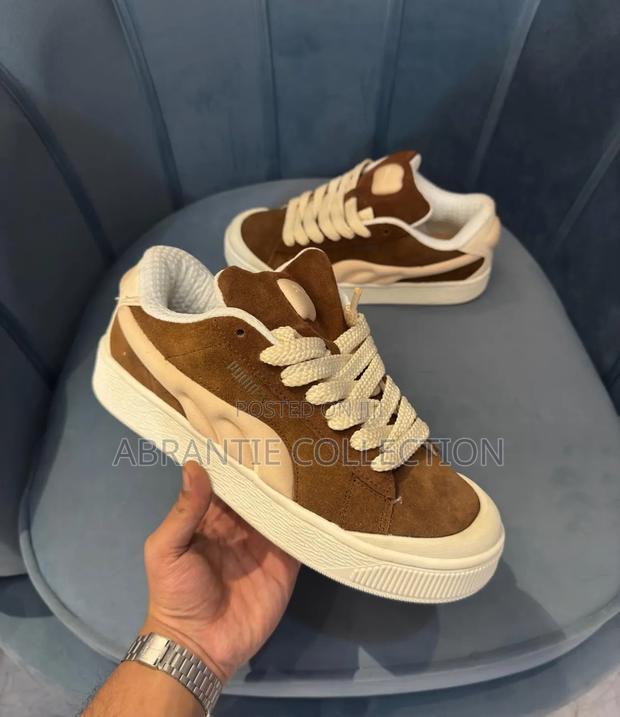 Puma Suede Xl Crush Preserve Brown/White · Photo 4