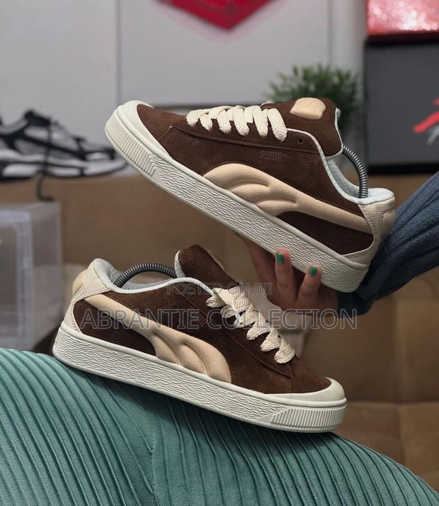 Puma Suede Xl Crush Preserve Brown/White · Photo 3