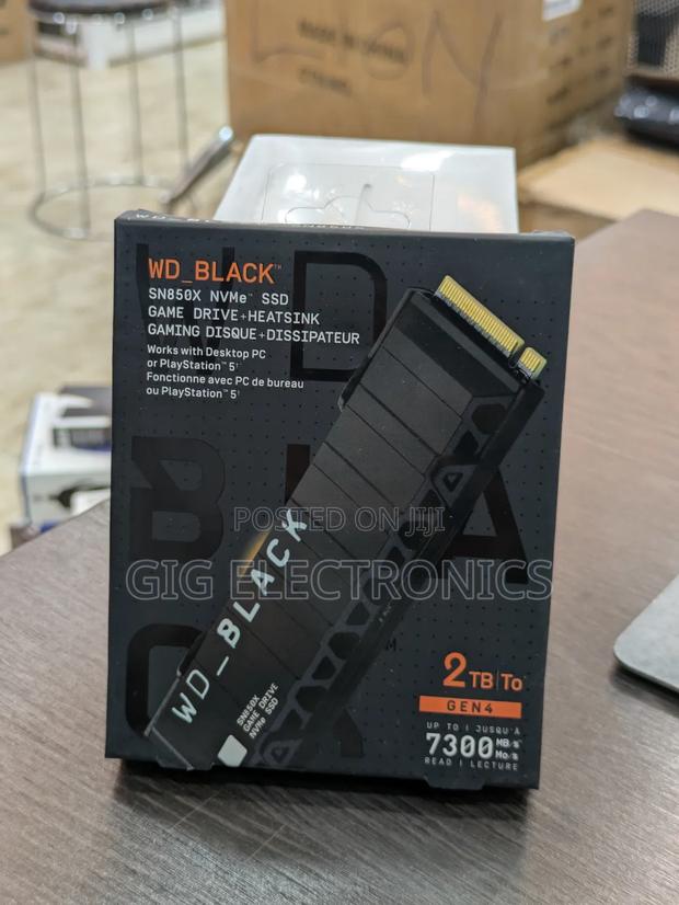 WD SSD M.2 2TB With Heatsink - For PC - Playstation 5 · Photo 2
