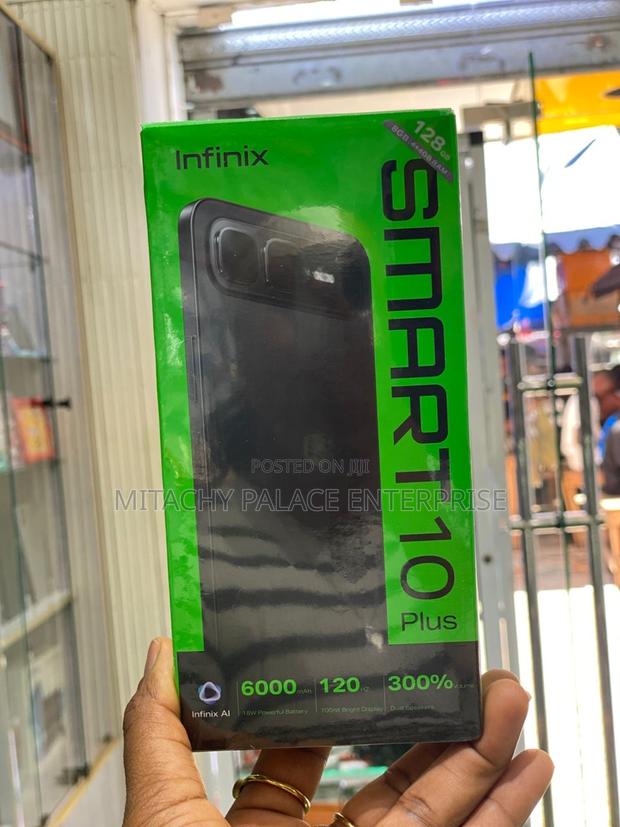 New Infinix Smart 10 Plus 128 GB White