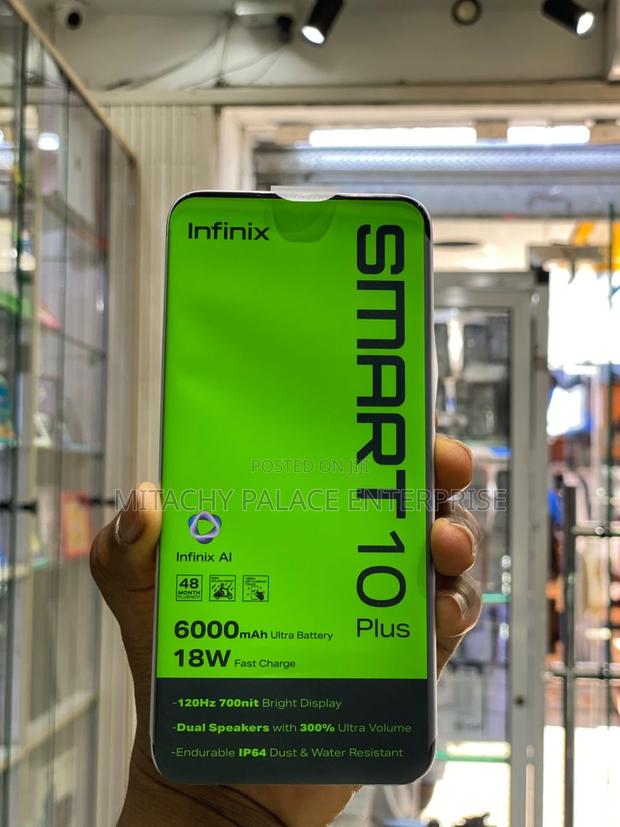 New Infinix Smart 10 Plus 128 GB White photo 4