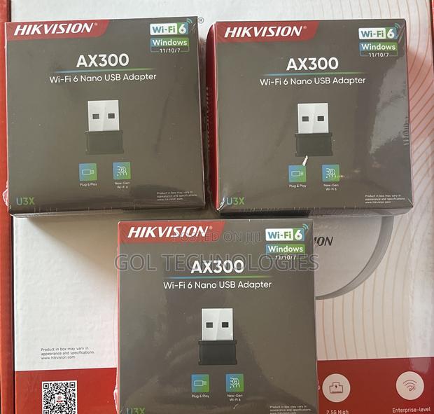 Hikvision Wifi Usb Adapter Ax300 Wi-fi 6 Nano Usb Adapter · Photo 4