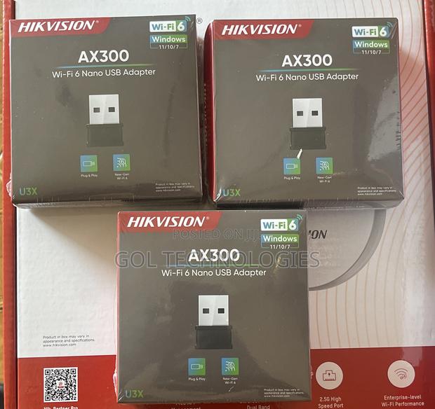 Hikvision Wifi Usb Adapter Ax300 Wi-fi 6 Nano Usb Adapter · Photo 3