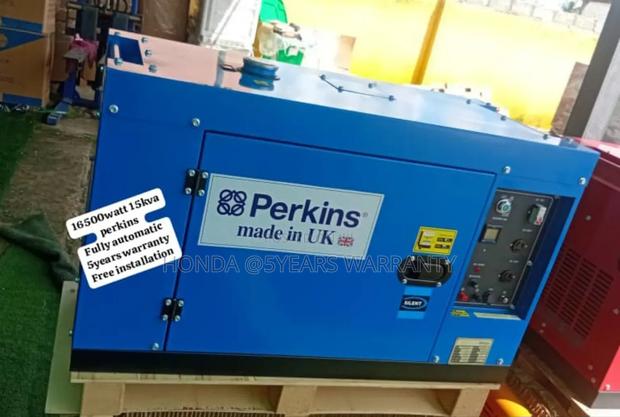 Power Elevator 15kva Perkins Generator 16500watt Fully Ats · Photo 2