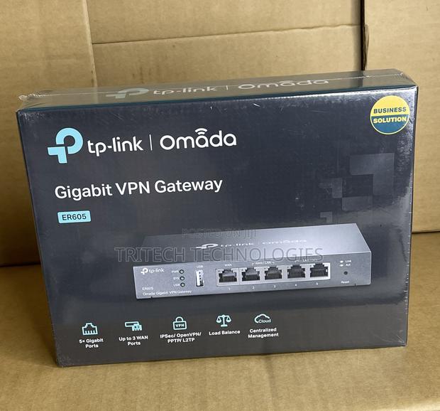 Tp-Link Omada Gigabit VPN Gateway Router Er-605 · Photo 3