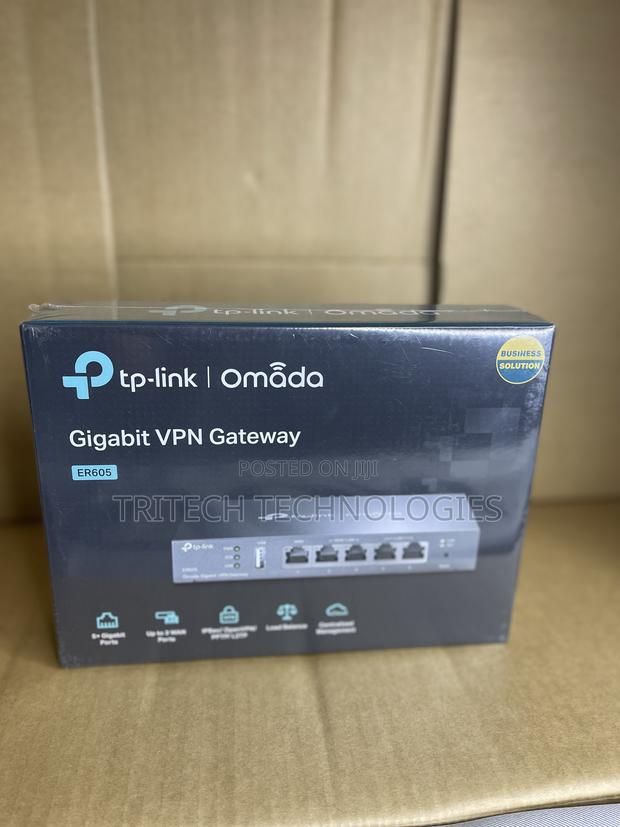 Tp-Link Omada Gigabit VPN Gateway Router Er-605 · Photo 4