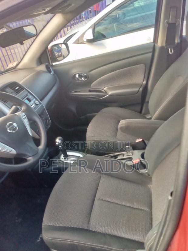 Nissan Versa 2016 Red