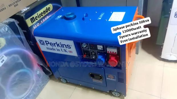 Power Grid Energy Perkins 10kva 13000watt Generator 3phase · Photo 2