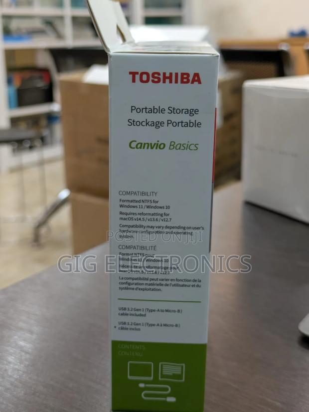 Toshiba 4tb Canvio Ready USB 3.2 Gen 1 Portable Hard Drive · Photo 4