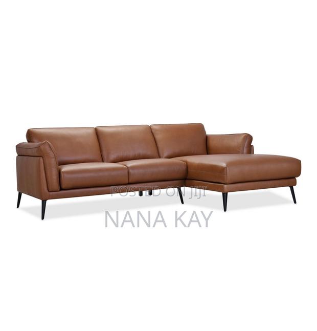 Keery 112" 2-pc.Leather Sectional With Chaise,Createdmacy's photo 2